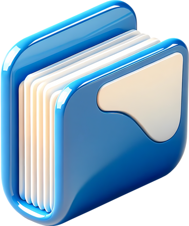 An illustration of a folder
